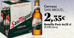 Gadis SAN MIGUEL Cerveza oferta