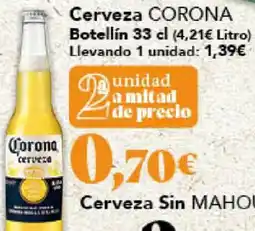 Gadis CORONA Cerveza oferta