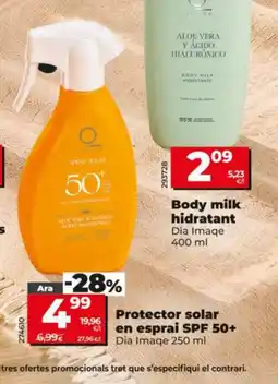 Maxi Dia Dia Imaqe Protector solar en esprai SPF 50+ oferta