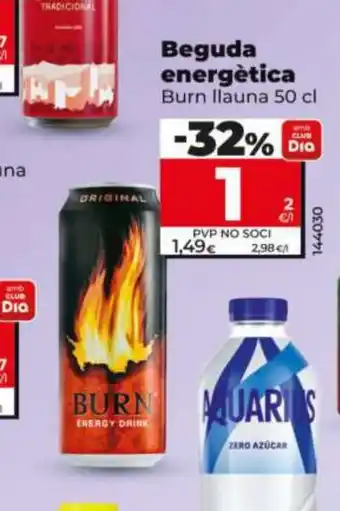 Maxi Dia Burn Beguda energètica oferta