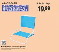 Lidl Silla de playa oferta