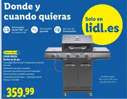 Lidl CHAR-BROIL Barbacoa de gas oferta
