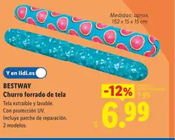 Lidl BESTWAY Churro forrado de tela oferta