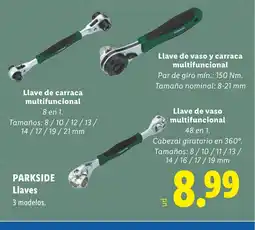 Lidl PARKSIDE Llaves oferta