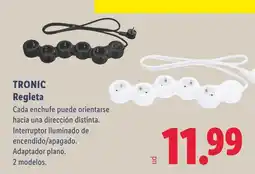 Lidl TRONIC Regleta oferta