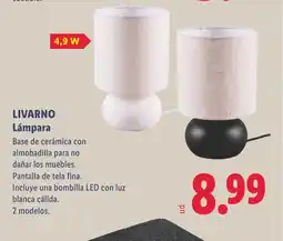 Lidl LIVARNO Lámpara oferta