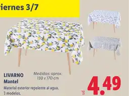 Lidl LIVARNO Mantel oferta