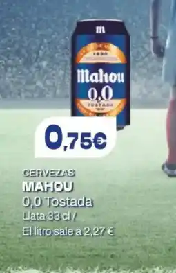 SPAR MAHOU Cervezas oferta