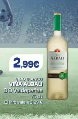SPAR VIÑA ALBALI Vino blanco Valdepeñas oferta