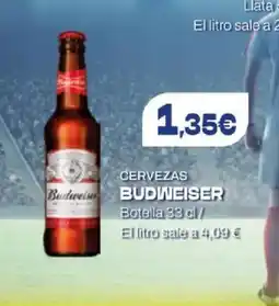 SPAR BUDWEISER Cervezas oferta