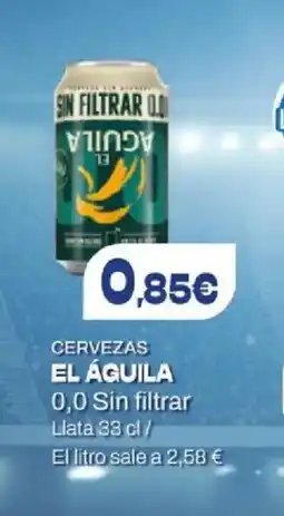 SPAR EL ÁGUILA Cervezas oferta
