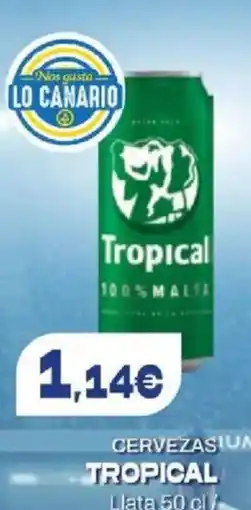 SPAR TROPICAL Cervezas oferta