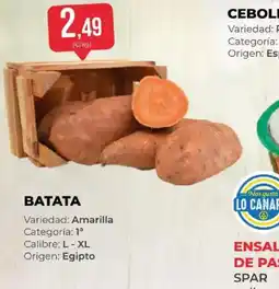 SPAR Batata oferta