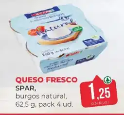 SPAR SPAR Queso fresco oferta