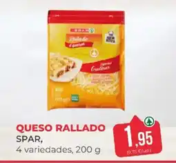 SPAR SPAR Queso rallado oferta