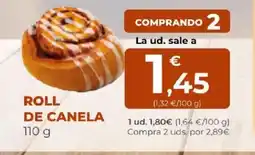 SPAR Roll de canela oferta