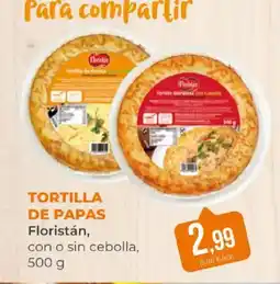 SPAR FLORISTÁN Tortilla de papas oferta
