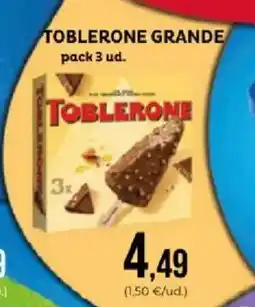 SPAR TOBLERONE Grande oferta