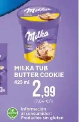 SPAR MILKA Tub buttrr cookie oferta