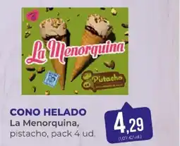 SPAR LA MENORQUINA Cono helado oferta