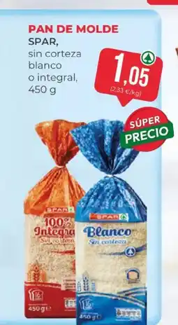 SPAR SPAR Pan de molde oferta