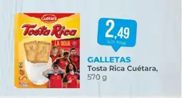 SPAR CUÉTARA Galletas Tosta Rica oferta