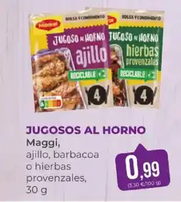 SPAR MAGGI Jugosos al horno oferta