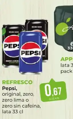 SPAR PEPSI Refresco oferta