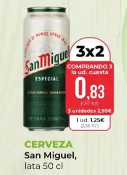 SPAR SAN MIGUEL Cerveza oferta