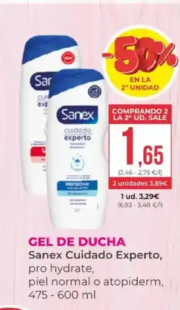SPAR SANEX Gel de ducha oferta