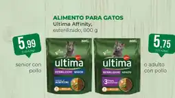 SPAR ULTIMA AFFINITY Alimento para gatos oferta