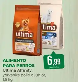 SPAR ULTIMA AFFINITY Alimento para perros oferta