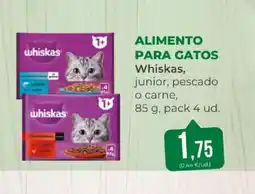 SPAR WHISKAS Alimento para gatos oferta