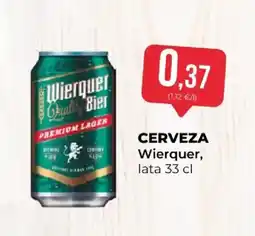 SPAR WIERQUER Cerveza oferta