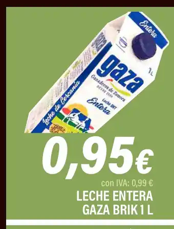Cash Ifa GAZA Leche entera oferta