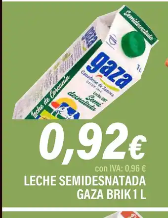 Cash Ifa GAZA Leche semidesnatada oferta