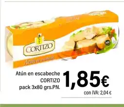 Cash Ifa CORTIZO Atún en escabeche oferta