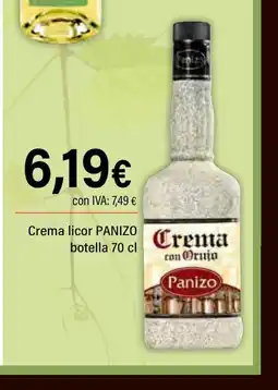 Cash Ifa PANIZO Crema licor oferta