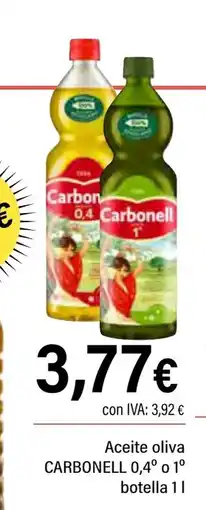 Cash Ifa CARBONELL Aceite oliva 0,4° 01° botella oferta