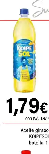 Cash Ifa KOIPESOL Aceite girasol oferta