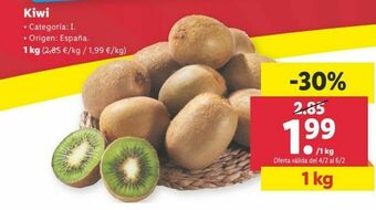 Lidl Kiwis oferta