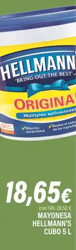 Cash Ifa HELLMANN'S Mayonesa oferta