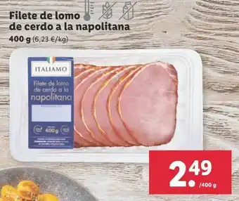 Lidl Lomo de cerdo italiamo oferta