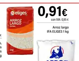 Cash Ifa IFA ELIGES Arroz largo oferta