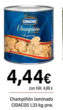 Cash Ifa CIDACOS Champiñón laminado oferta