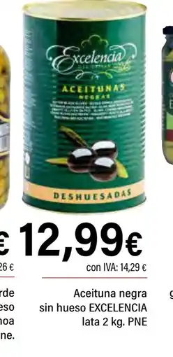 Cash Ifa EXCELENCIA Aceituna negra sin hueso oferta