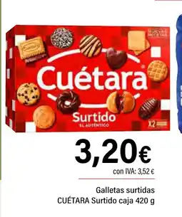 Cash Ifa CUÉTARA Galletas surtidas Surtido caja oferta