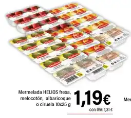 Cash Ifa HELIOS Mermelada fresa melocotón, albaricoque o ciruela oferta