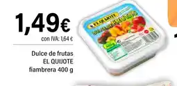 Cash Ifa EL QUIJOTE Dulce de frutas fiambrera oferta