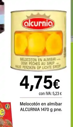 Cash Ifa ALCURNIA Melocotón en almíbar oferta